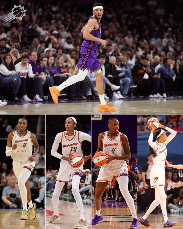太陽官方發(fā)來賀電！布克球鞋成為本賽季W(wǎng)NBA最受歡迎球鞋！