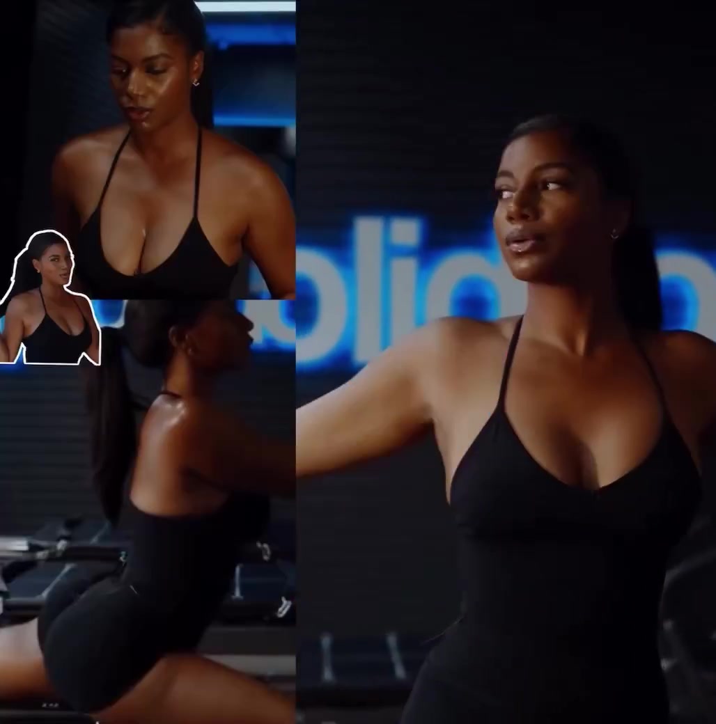 身材相當(dāng)炸裂！美女NBA場邊記者曬保持傲人身材的鍛煉視頻